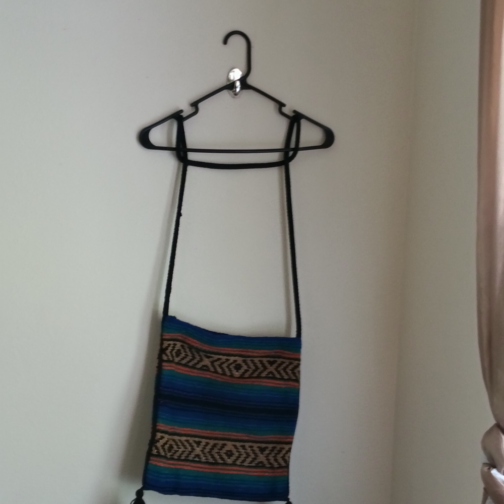 El Paso Blanket Bag Women Multicolor Vintage Saddle Bag Western Gift Crossbody